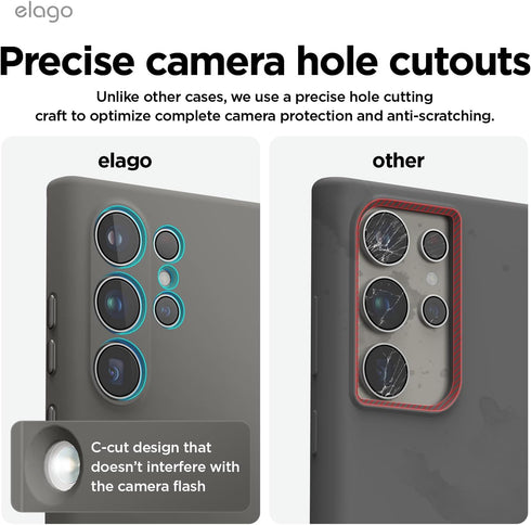 elago Samsung Galaxy S24 ULTRA Case Liquid Silicone