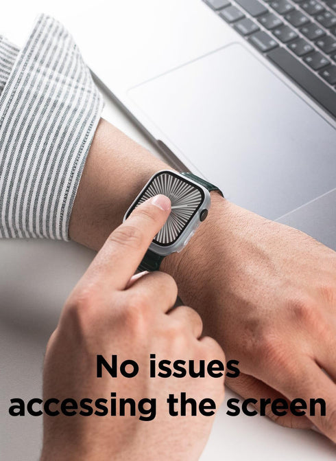 elago Apple Watch Series 10/9/8/7 (42mm) Case Clear Shield