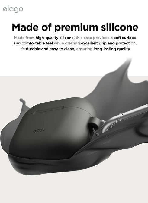 elago AirPods 4 Case Silicone Hang