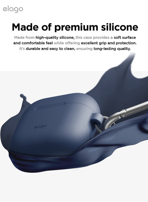 elago AirPods 4 Case Silicone Hang