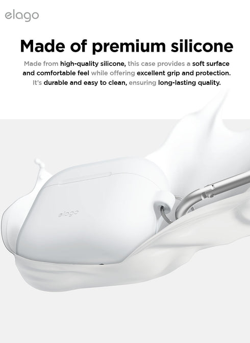 elago AirPods 4 Case Silicone Hang
