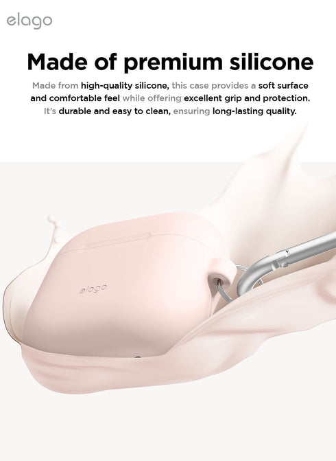 elago AirPods 4 Case Silicone Hang