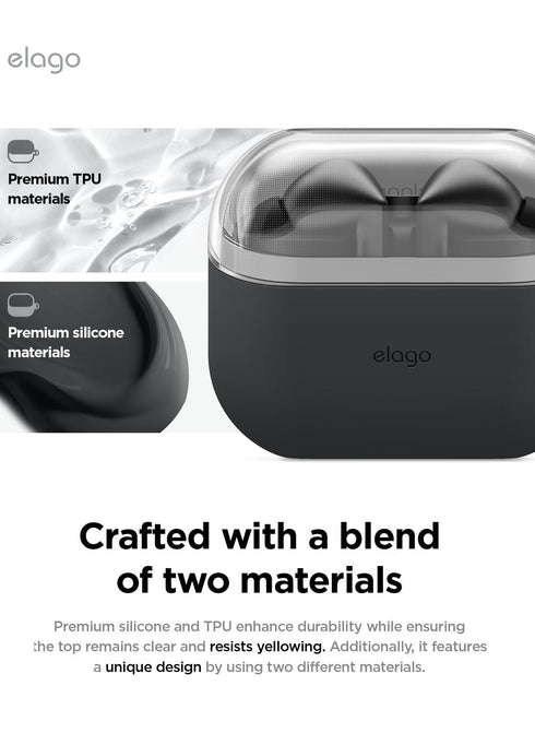 elago Samsung Galaxy Buds 3 / 3 PRO Case Duo Hang with Carabiner