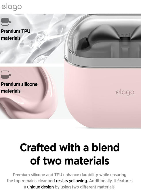 elago Samsung Galaxy Buds 3 / 3 PRO Case Duo Hang with Carabiner