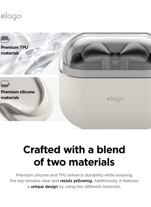 elago Samsung Galaxy Buds 3 / 3 PRO Case Duo Hang with Carabiner