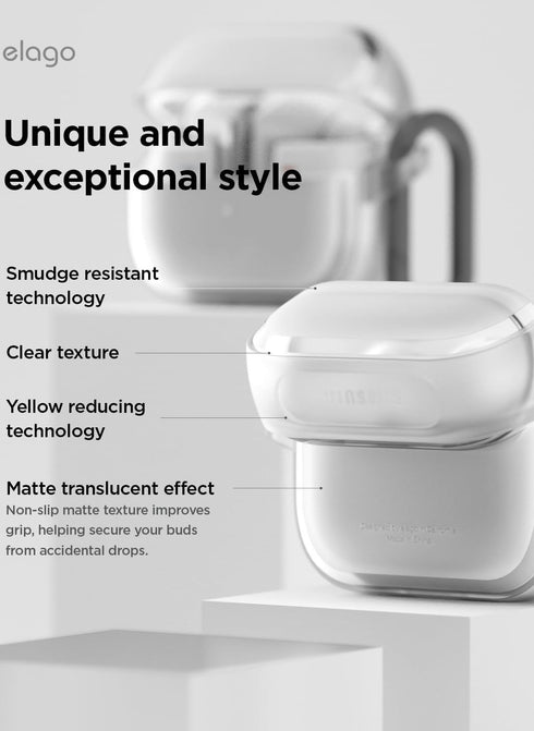 elago Samsung Galaxy Buds 3 / 3 PRO Case EDC Hang with Carabiner