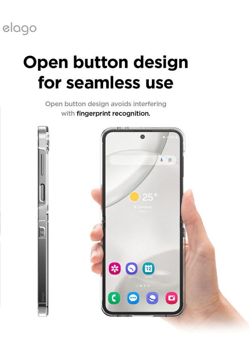 elago Samsung Galaxy Z Flip 6 Case Clear