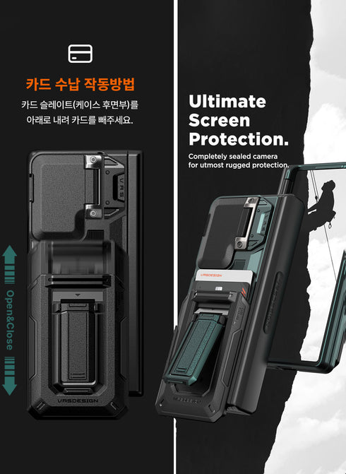 VRS Design Samsung Galaxy Z Fold 6 Case D-Wallet Origin