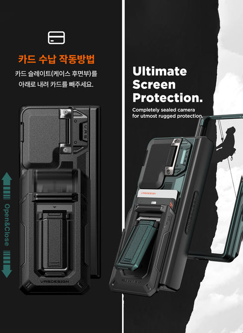 VRS Design Samsung Galaxy Z Fold 6 Case D-Wallet Origin