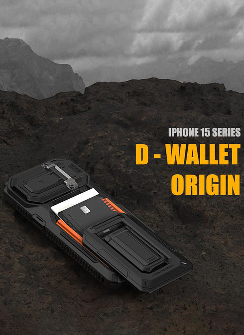 VRS Design iPhone 15 PRO Case D-Wallet Origin
