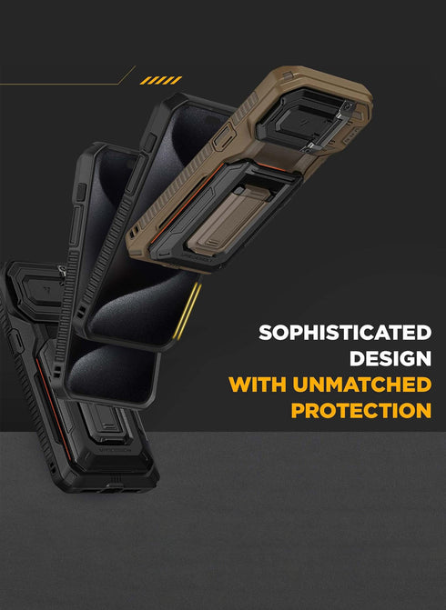 VRS Design iPhone 15 PRO Case D-Wallet Origin