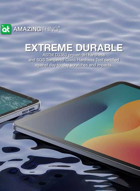Amazing Thing iPad Pro 13" M4 (2024) Tempered Glass Screen Protector RADIX Matte with Defend Edge Technology