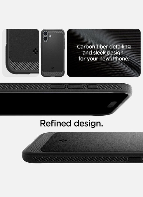 Spigen iPhone 16 Case Rugged Armor MAGFIT