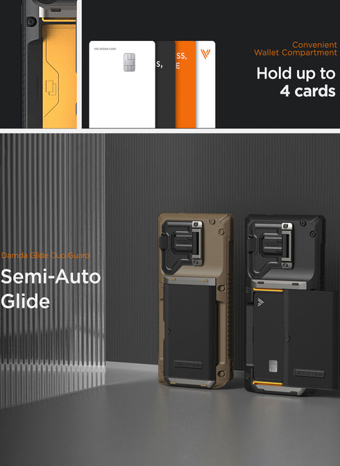 VRS Design Samsung Galaxy S25 ULTRA Case Damda Glide Duo Guard