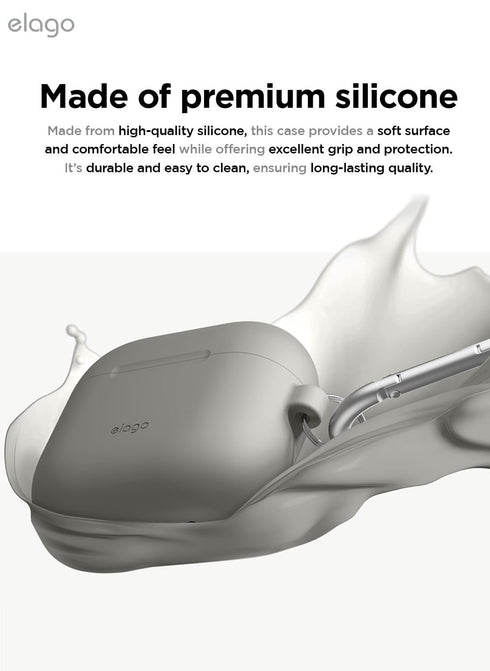 elago AirPods 4 Case Silicone Hang