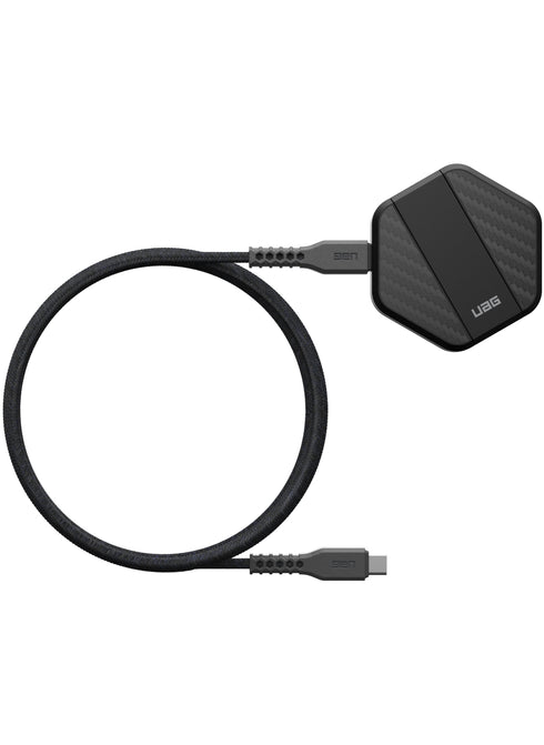 UAG MagSafe Wireless Charging Pad (15W) with Kickstand and USB-C Cable (4ft)