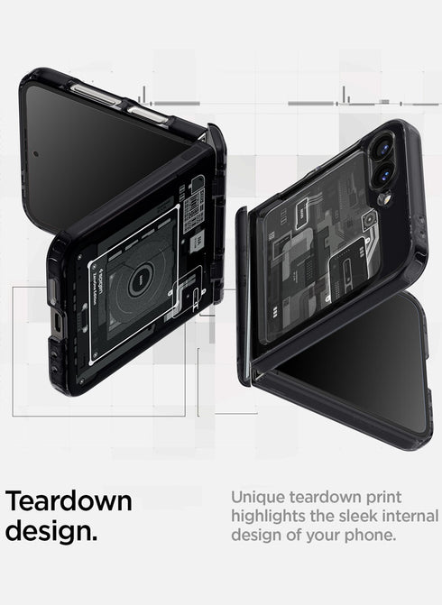 Spigen Samsung Galaxy Z Flip 6 Case Ultra Hybrid PRO ZERO ONE