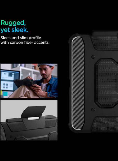 Spigen iPad Pro 11" M4 (2024) Case Rugged Armor Pro
