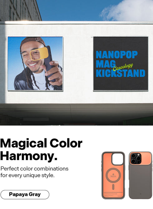 Caseology iPhone 16 Pro MAX Case Nano Pop MAG Kickstand