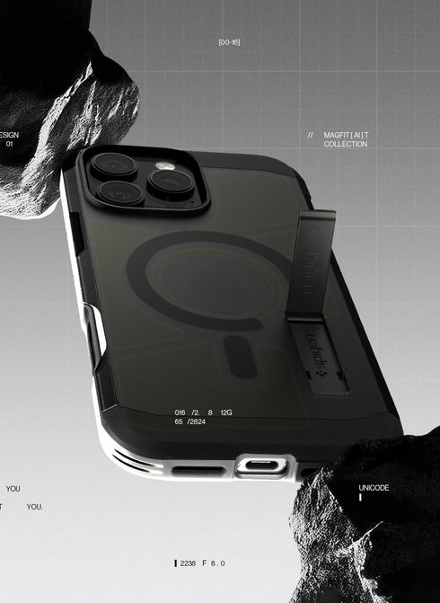 Spigen iPhone 16 Pro MAX Case Tough Armor T MAGFIT FROST