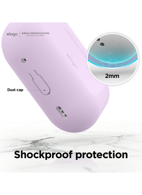 elago AirPods PRO 2 Case Silicone with Lanyard