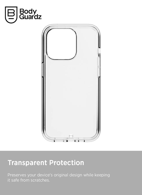 BodyGuardz iPhone 15 PRO Case Carve with Lanyard