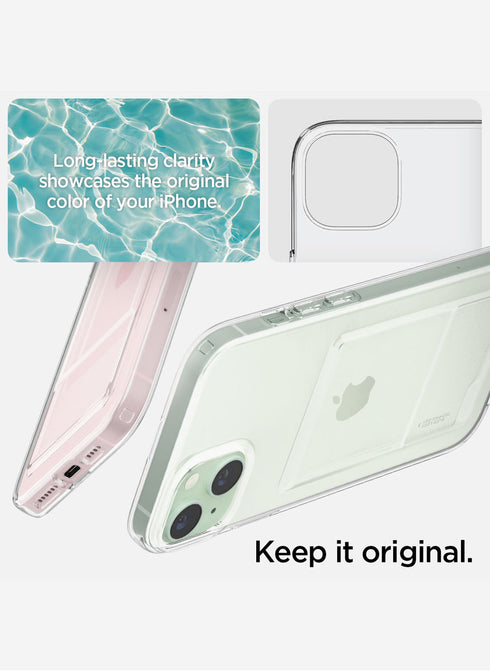 Spigen iPhone 15 PLUS Case Crystal Slot