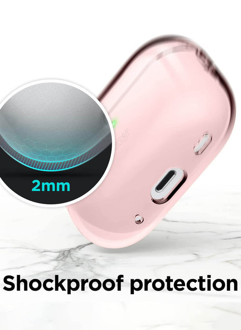 elago AirPods Pro 2 Case Clear Hang with Lanyard