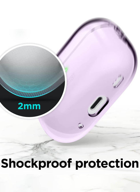elago AirPods Pro 2 Case Clear Hang with Lanyard