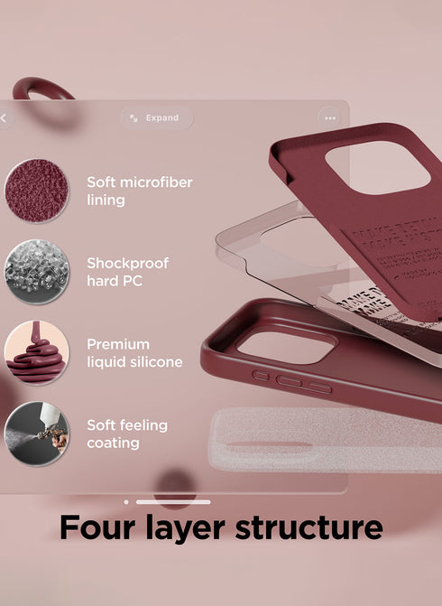 elago iPhone 15 Pro MAX Case Liquid Silicone