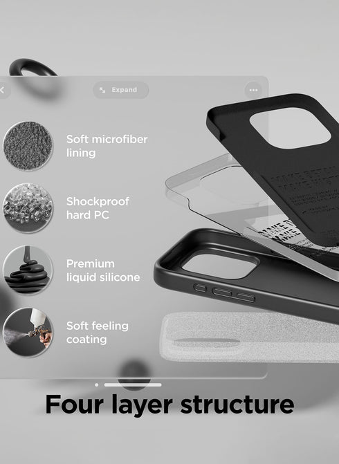 elago iPhone 15 Pro MAX Case Liquid Silicone