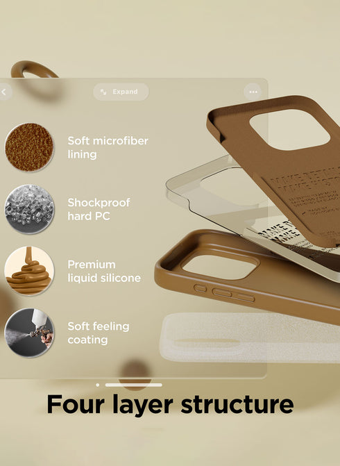 elago iPhone 15 Pro MAX Case Liquid Silicone