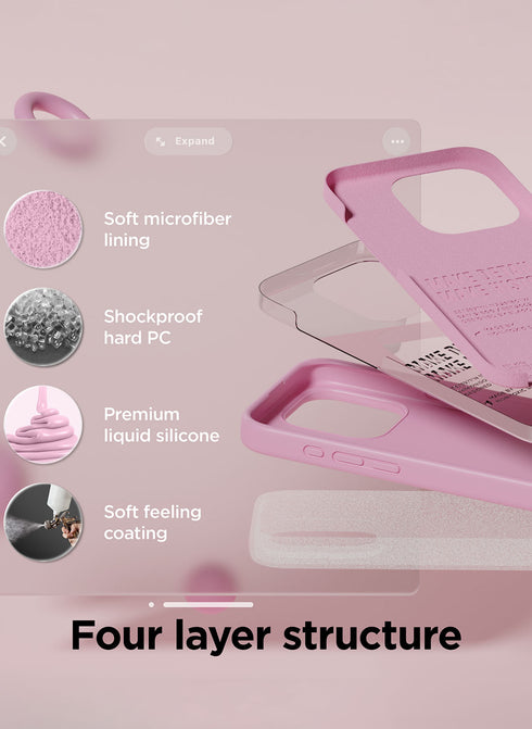 elago iPhone 15 Pro MAX Case Liquid Silicone