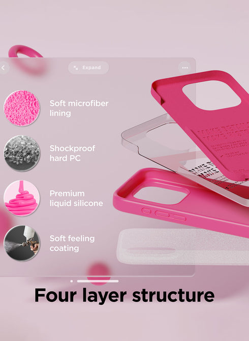 elago iPhone 15 Pro MAX Case Liquid Silicone