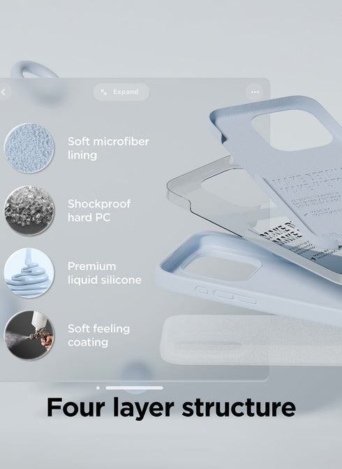 elago iPhone 15 Pro MAX Case Liquid Silicone