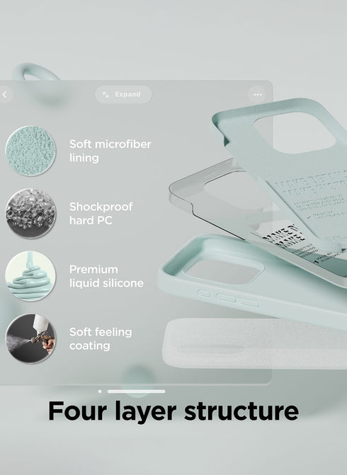 elago iPhone 15 Pro MAX Case Liquid Silicone