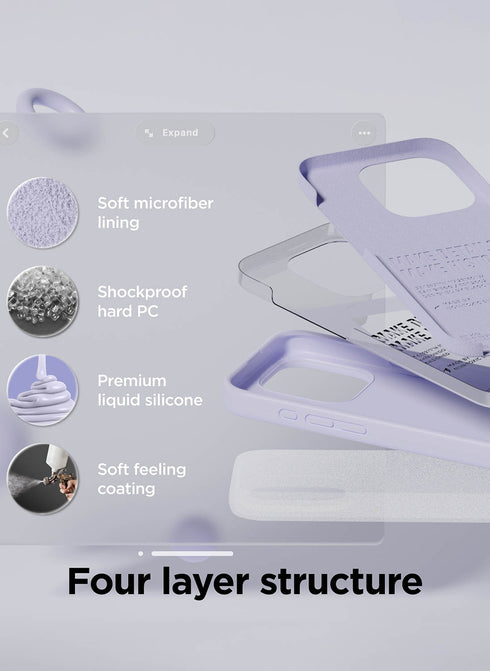 elago iPhone 15 Pro MAX Case Liquid Silicone