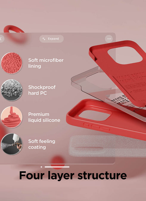 elago iPhone 15 Pro MAX Case Liquid Silicone