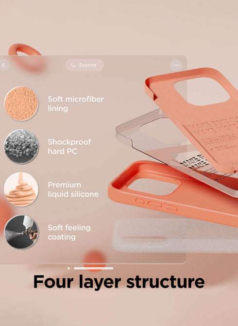 elago iPhone 15 Pro MAX Case Liquid Silicone