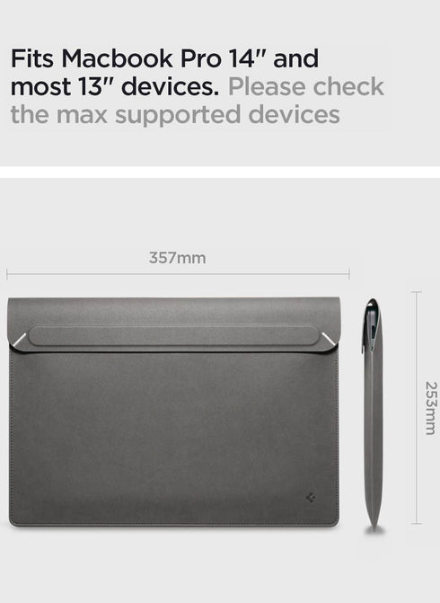Spigen MacBook PRO 13" / 14" Laptop Sleeve Valentinus S