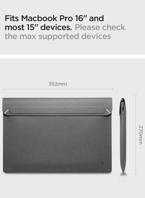 Spigen MacBook PRO 15" / 16" Laptop Sleeve Valentinus S