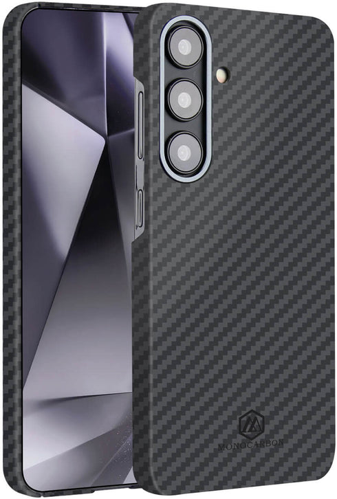 MONOCARBON Samsung Galaxy S24 Case (Ultra SLIM) Real Aramid Fiber (MagSafe)