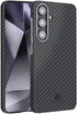 MONOCARBON Samsung Galaxy S24 Case (Ultra SLIM) Real Aramid Fiber (MagSafe)