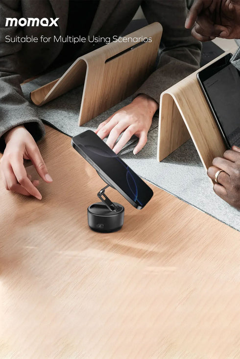 Momax 1-Snap Go 360° Auto-Suction Foldable Magnetic Phone Stand