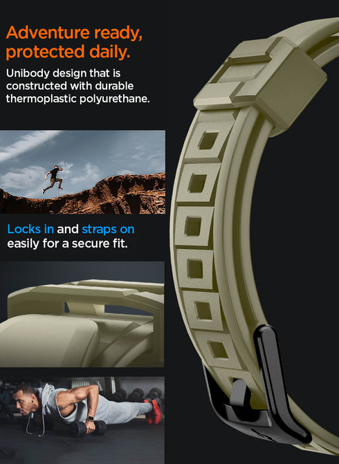 Spigen Apple Watch ULTRA (49mm) Band with Case Rugged Armor PRO