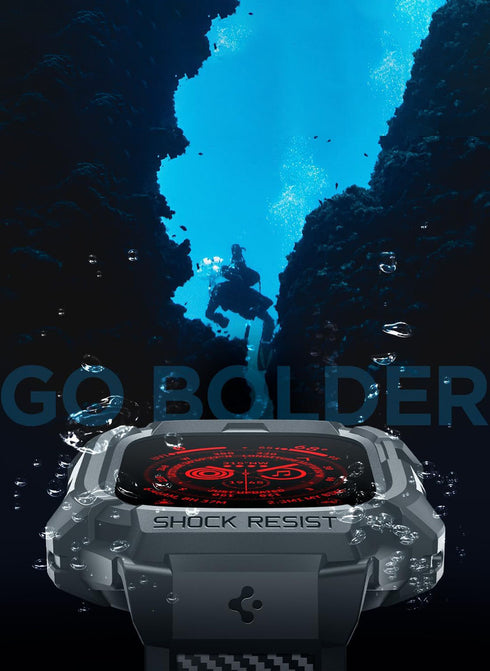 Spigen Apple Watch ULTRA (49mm) Band with Case Rugged Armor PRO