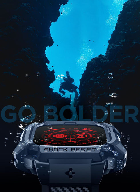 Spigen Apple Watch ULTRA (49mm) Band with Case Rugged Armor PRO