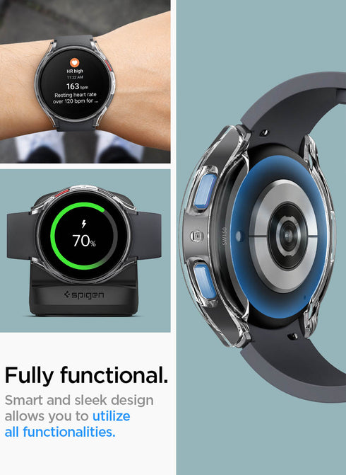 Spigen Samsung Galaxy Watch 6 (40mm) Case Ultra Hybrid with built-in Screen Protector