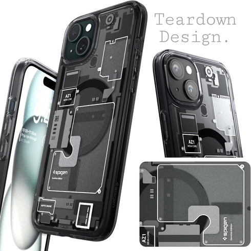 Spigen iPhone 15 Case Ultra Hybrid MagFit Zero One