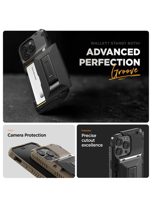 VRS Design iPhone 15 PRO Case Damda Glide Hybrid